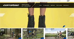 Desktop Screenshot of corratec.com